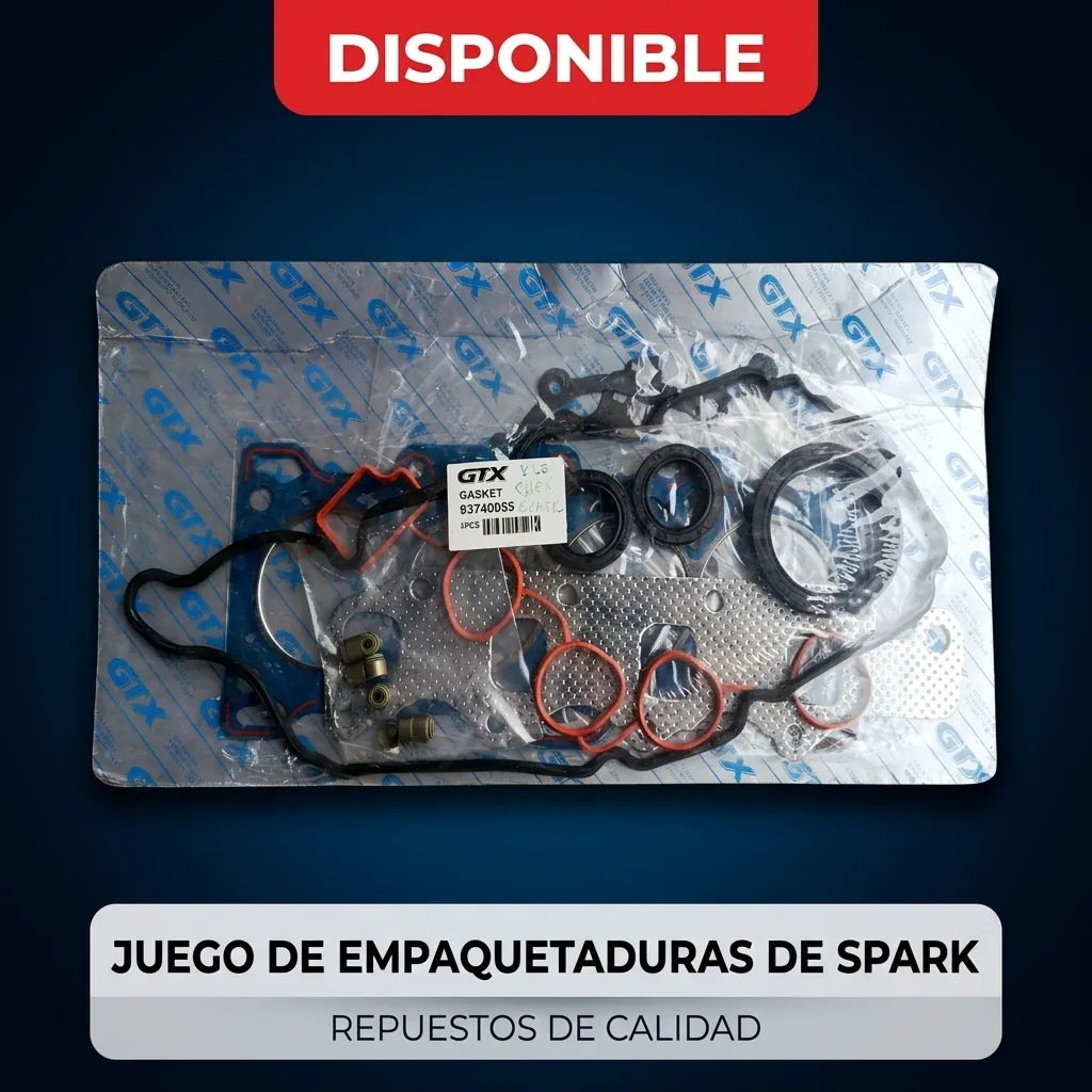Juego de empacaduras Spark