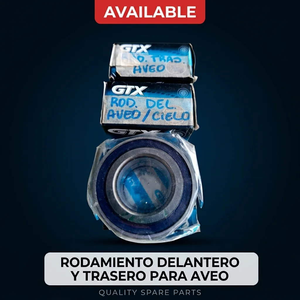 Rodamiento delantero y trasero Aveo